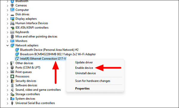 How to Fix Windows 11 Ethernet Driver Issues