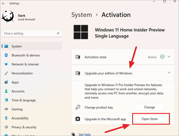 How to Upgrade Windows 11 Home to Pro Edition
