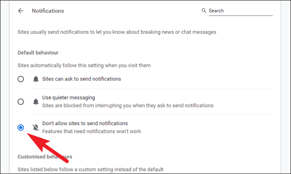 How to Turn Off Website Notifications on Windows 11