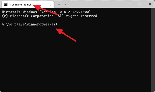How to Open Command Prompt Window Inside a Directory on Windows 11