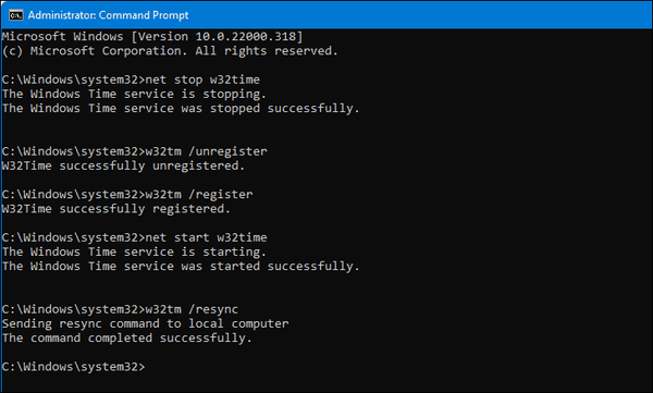 How to Sync Time in Windows 11