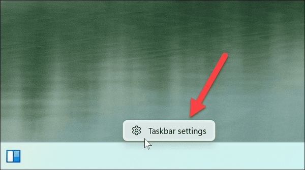 How to Remove Live Weather Widget from Taskbar on Windows 11