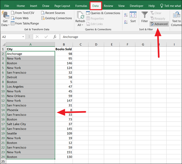 How to Count Unique Values in Excel