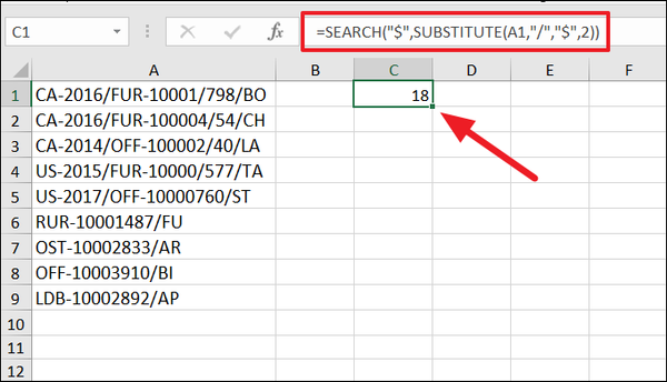 How to Use Excel Search Function