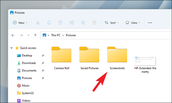 Where are Screenshots Saved on Windows 11