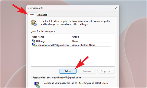 How to Add Another User on Windows 11