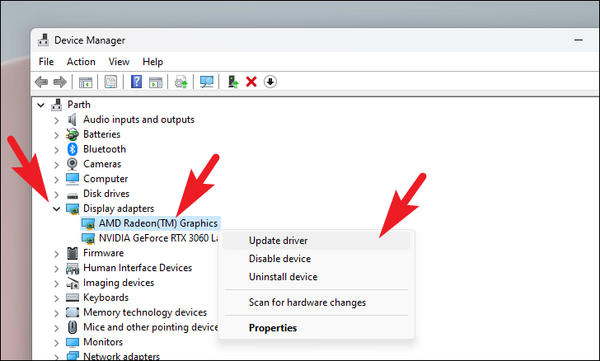 Driver Update Visual How to Update Graphics Driver in Windows 11