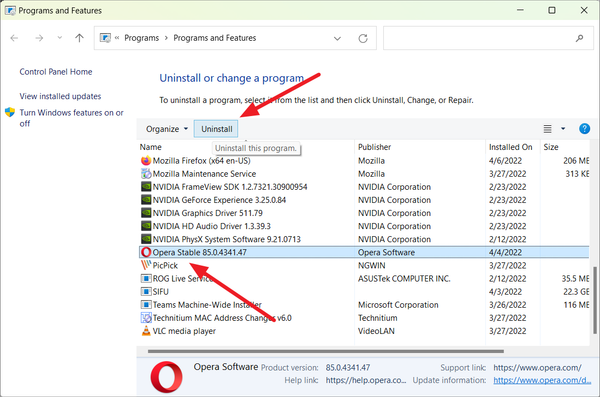 How to Uninstall Apps on Windows 11