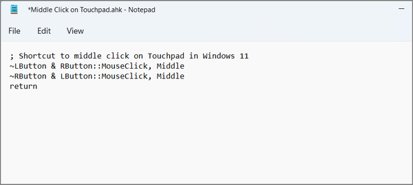 How to Middle Click on Laptop Touchpad in Windows 11
