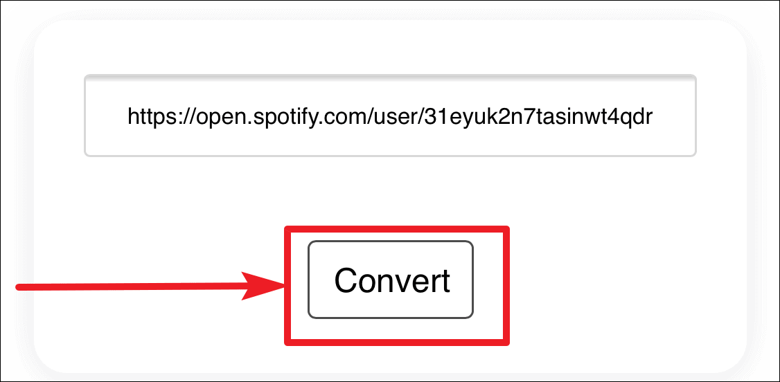 Tap on Convert.