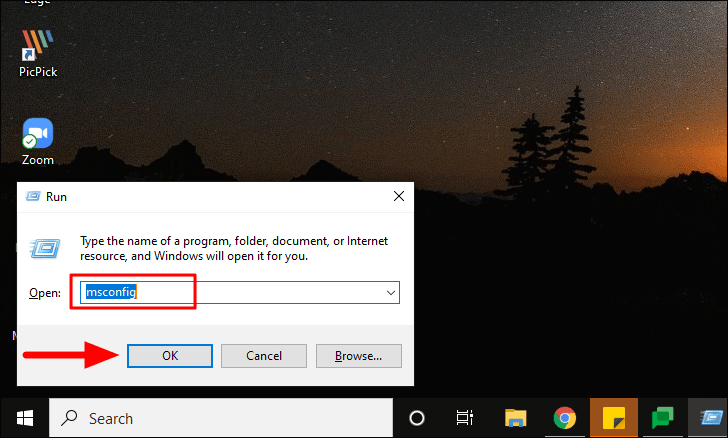 Run dialog