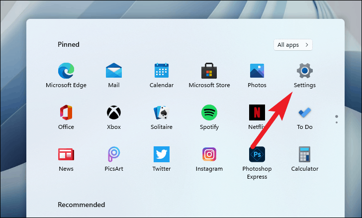 Settings app