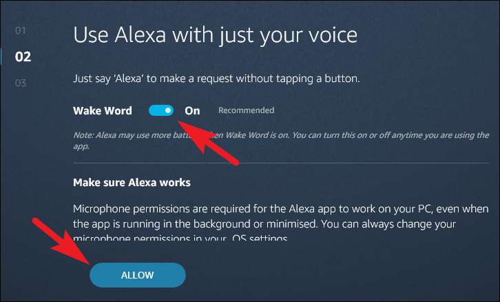 Enabling Wake Word feature