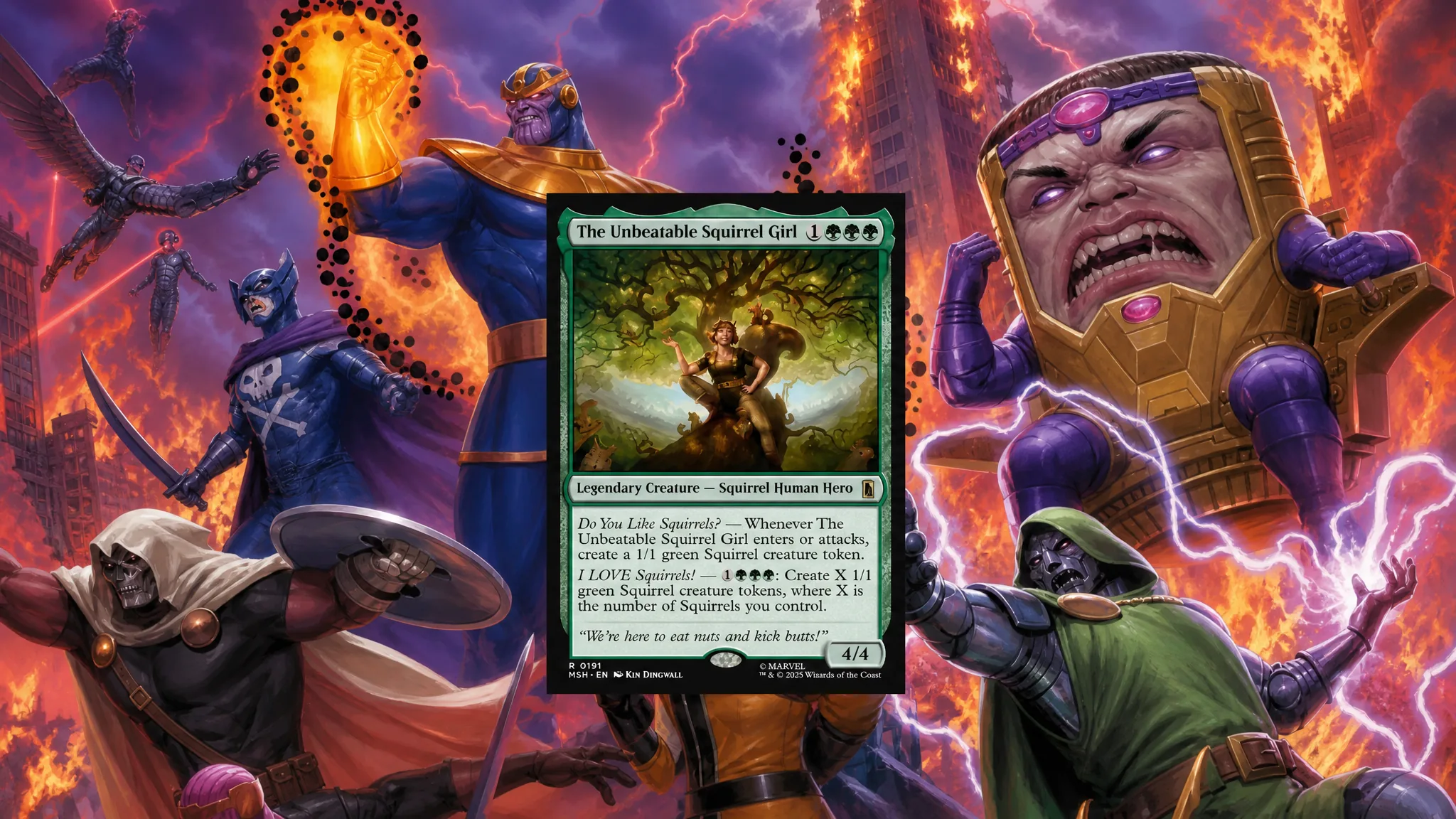The Unbeatable Squirrel Girl in MTG