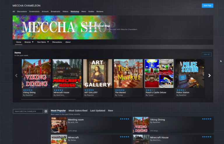Meccha Chameleon Custom Maps: How to Build, Upload, and Play Them