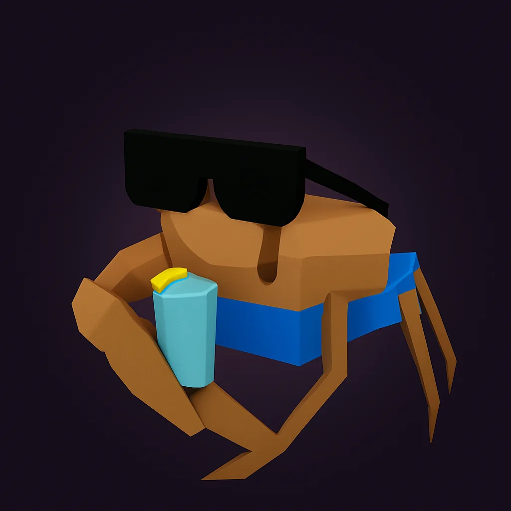 Chillin' Crab