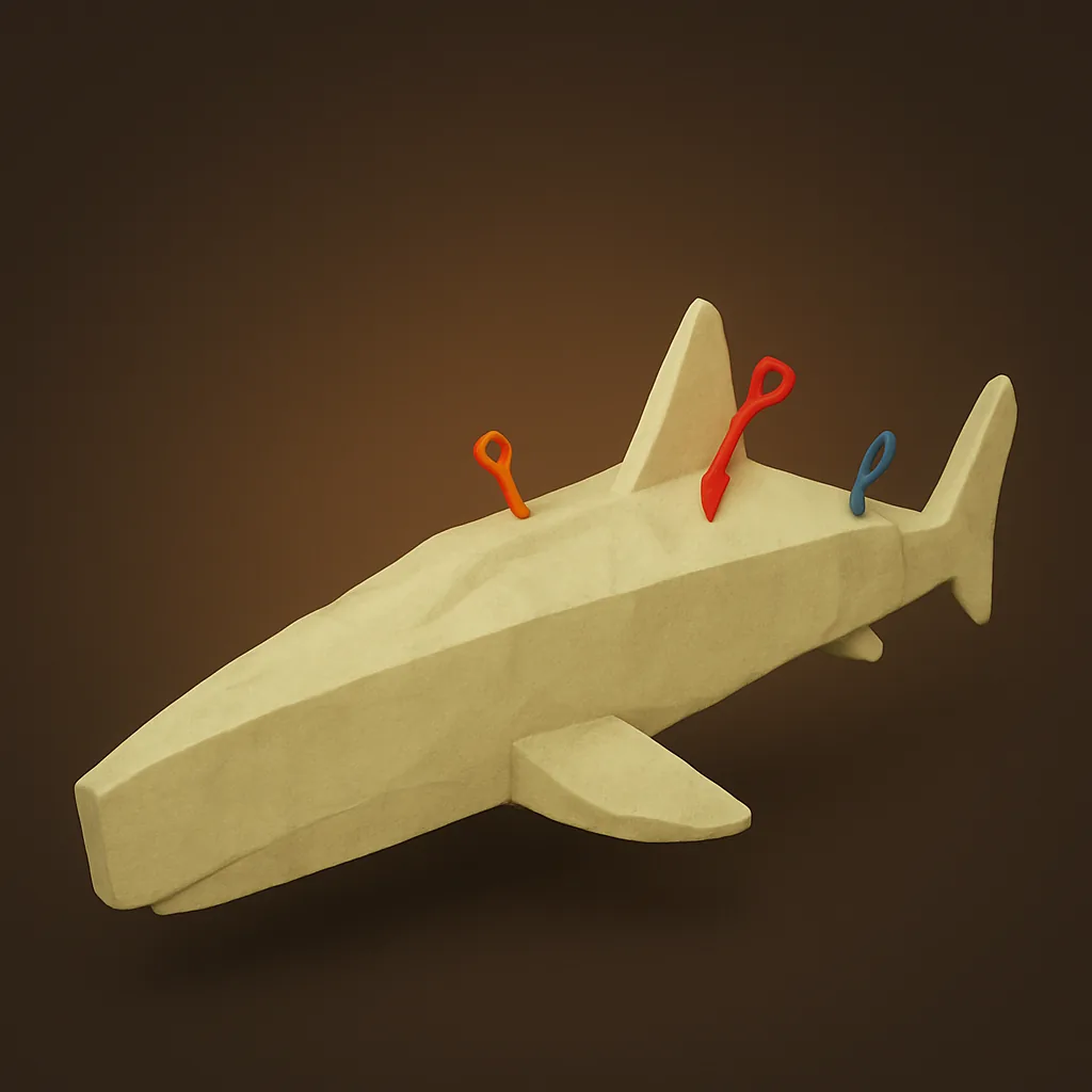 Sand Sculpted Shark