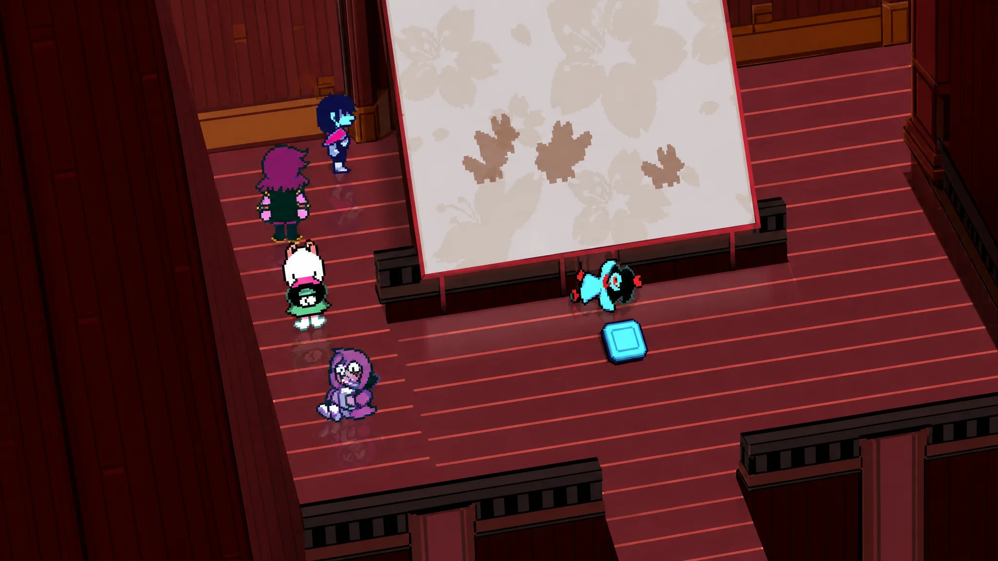 Fox puzzle in Deltarune