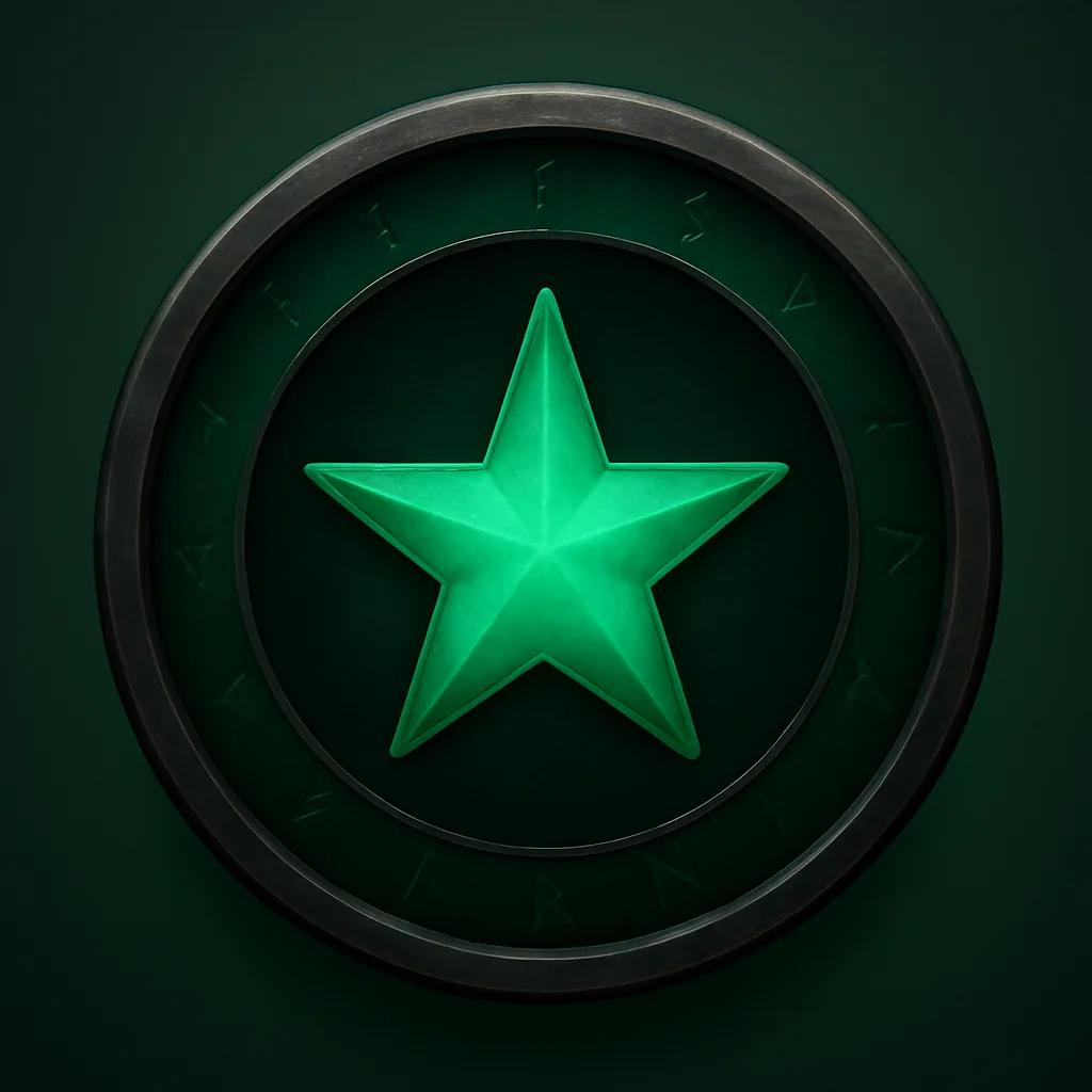 Gold Star Sticker