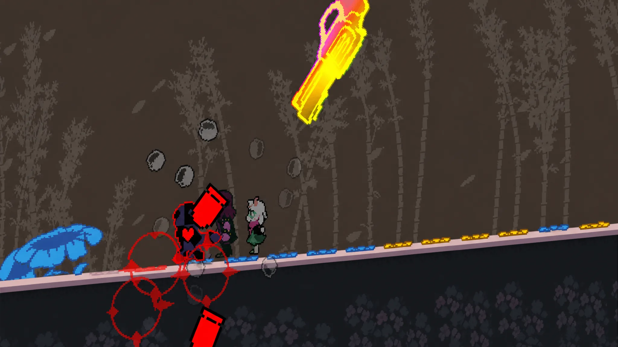 Revolver Bullet Hole in Deltarune