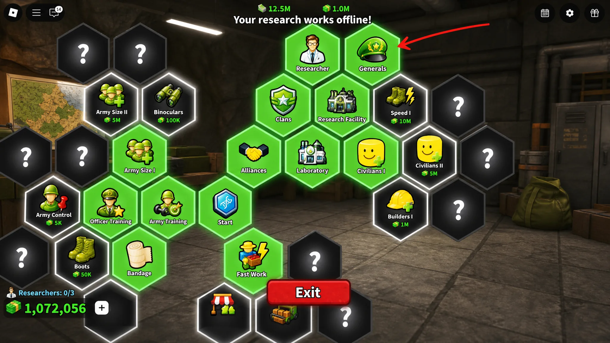 Generals in Mini War