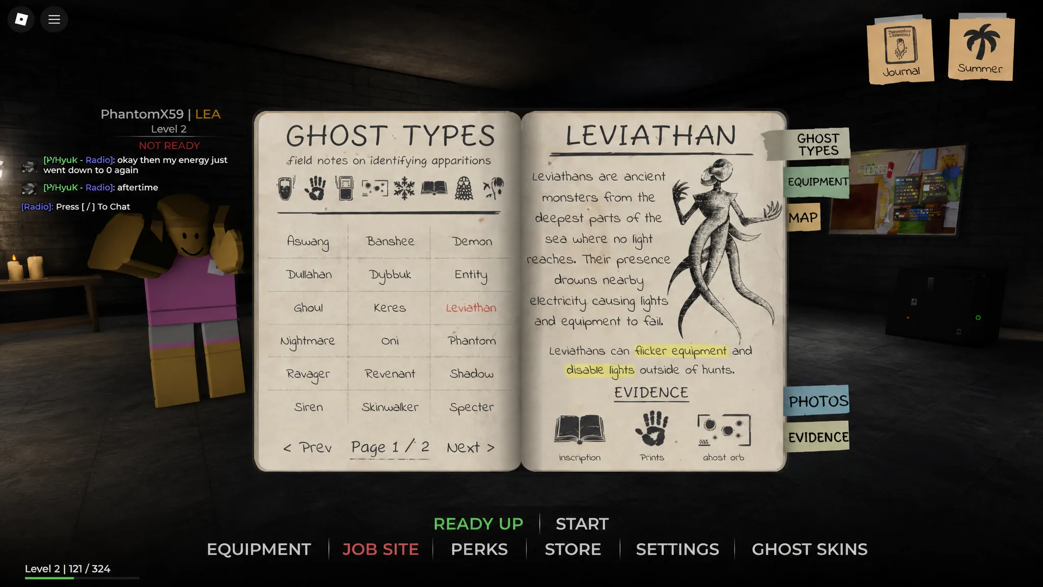 Ghost Types in Demonology