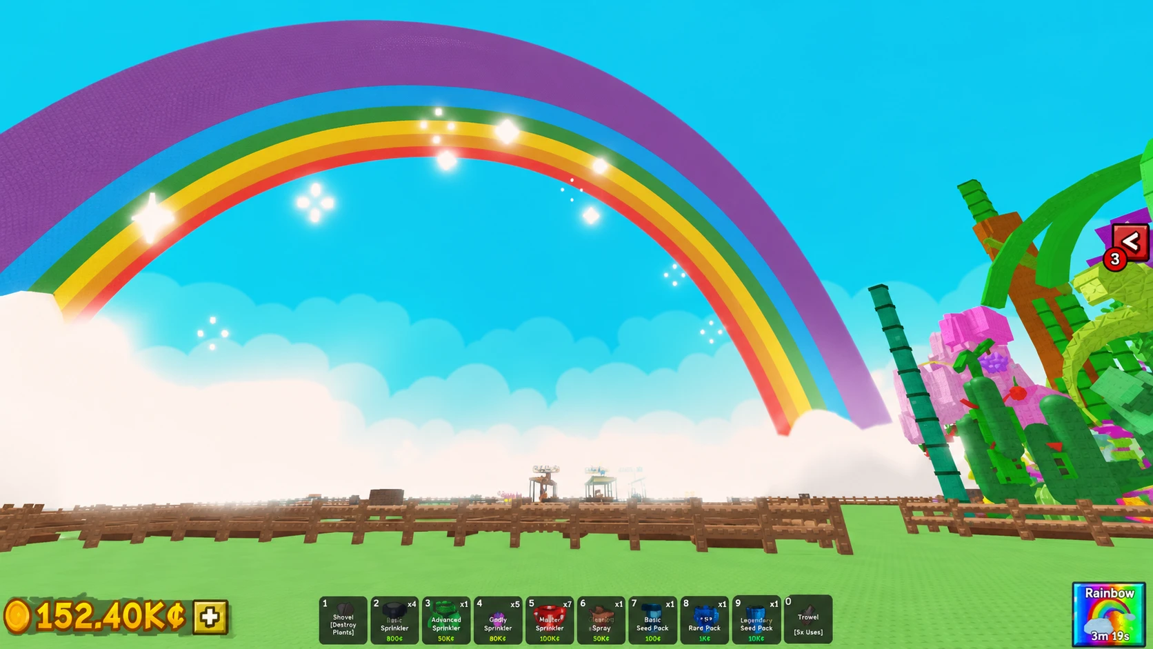 rainbow event in GAG 2