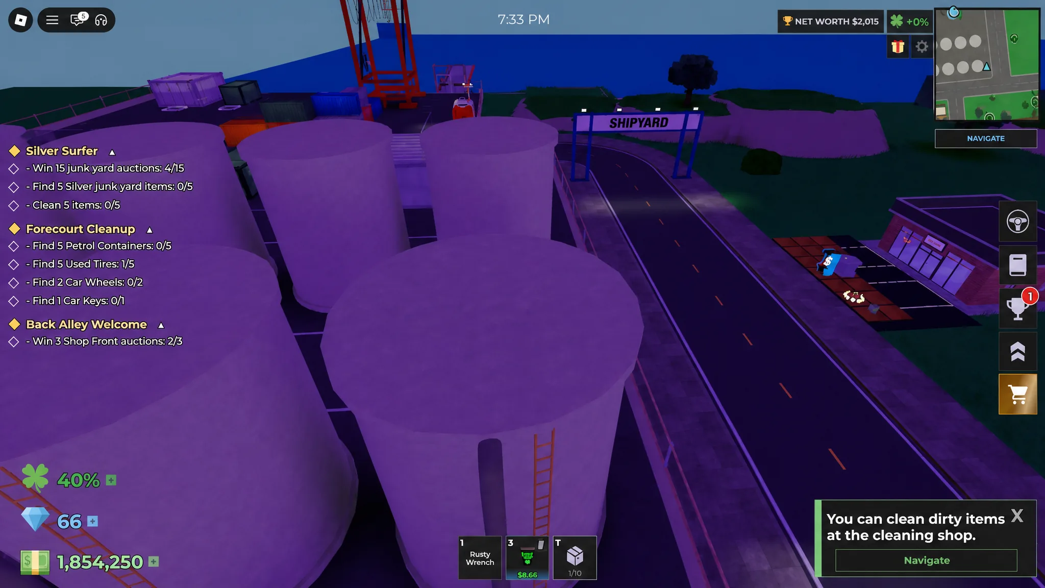 image showing the Jade Bracelet Location in Storage Hunters Open World