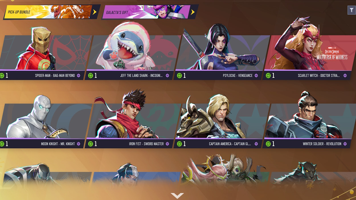 Marvel Rivals Season 0 Debut Skin