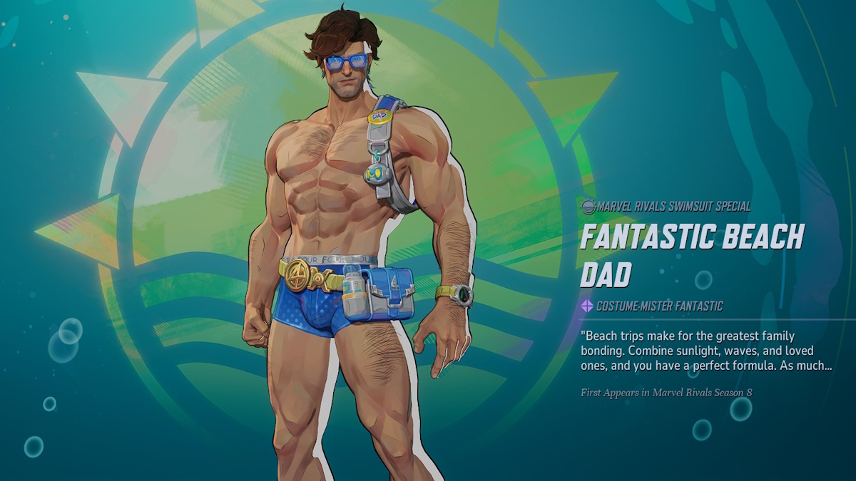 Mister Fantastic ‘Fantastic Beach Dad’ Skin