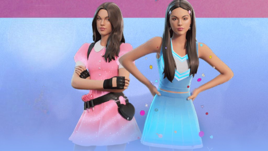 Both olivia rodrigo skins in fortnite