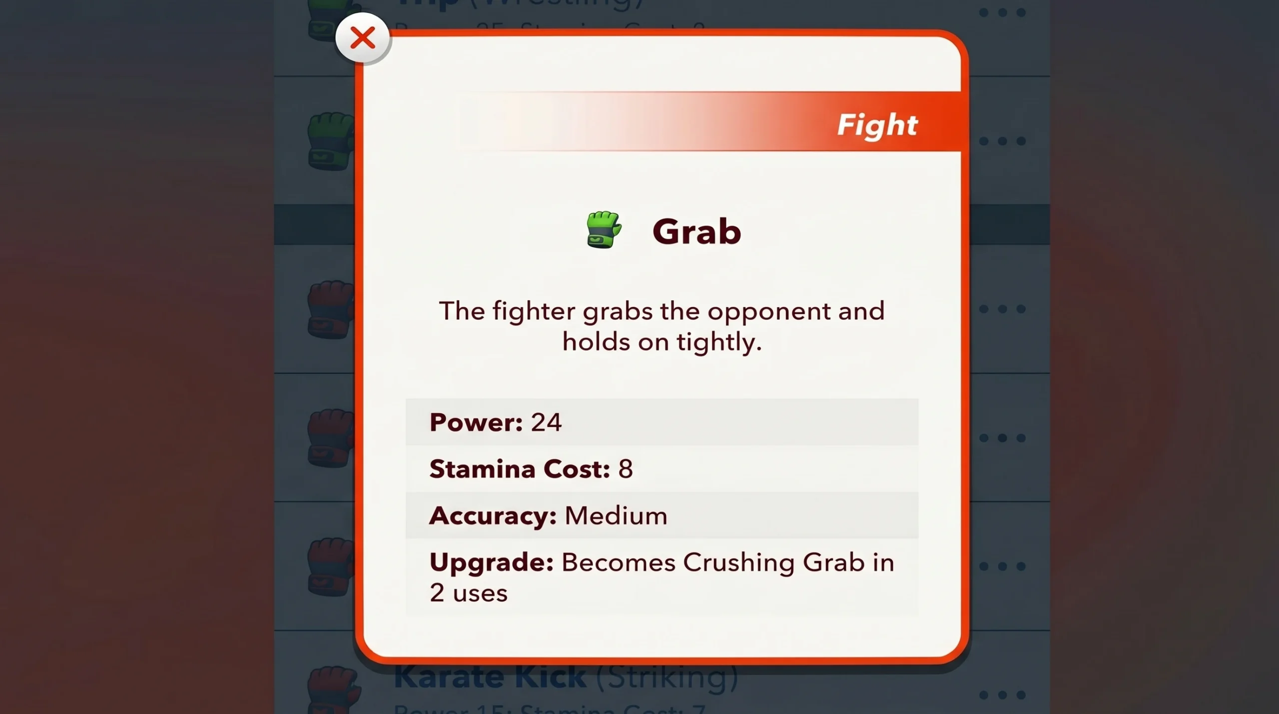 An Upgrade move in BitLife