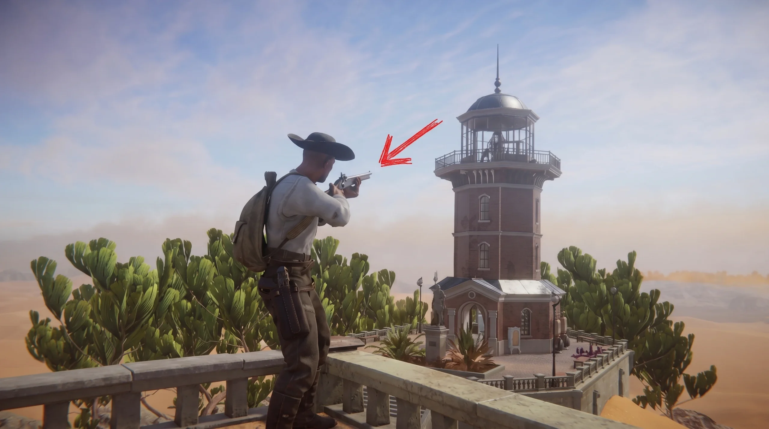 Petros rifle in SAND: Raiders of Sophie