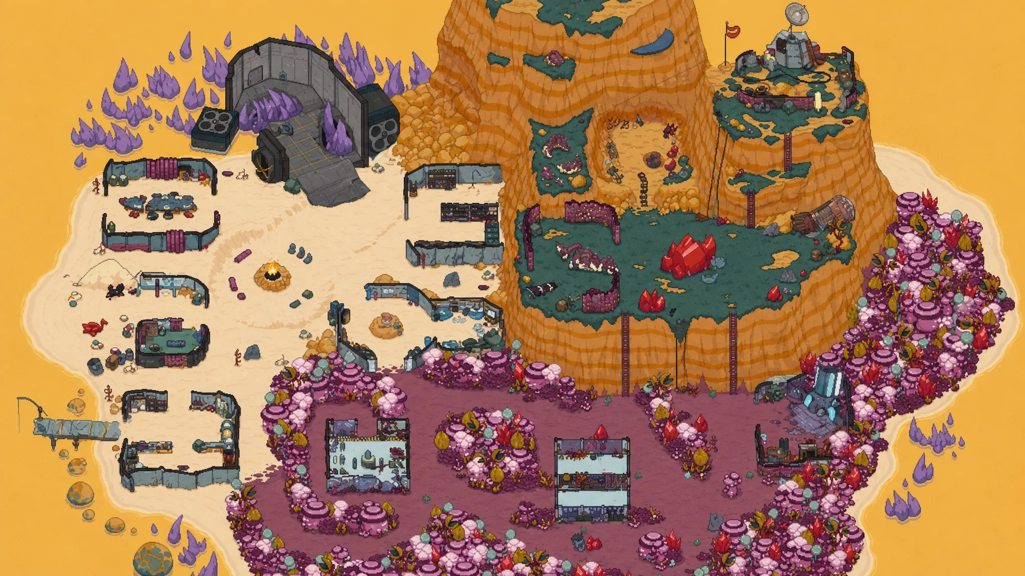 Screenshot of The Fungle map for Among Us maps guide