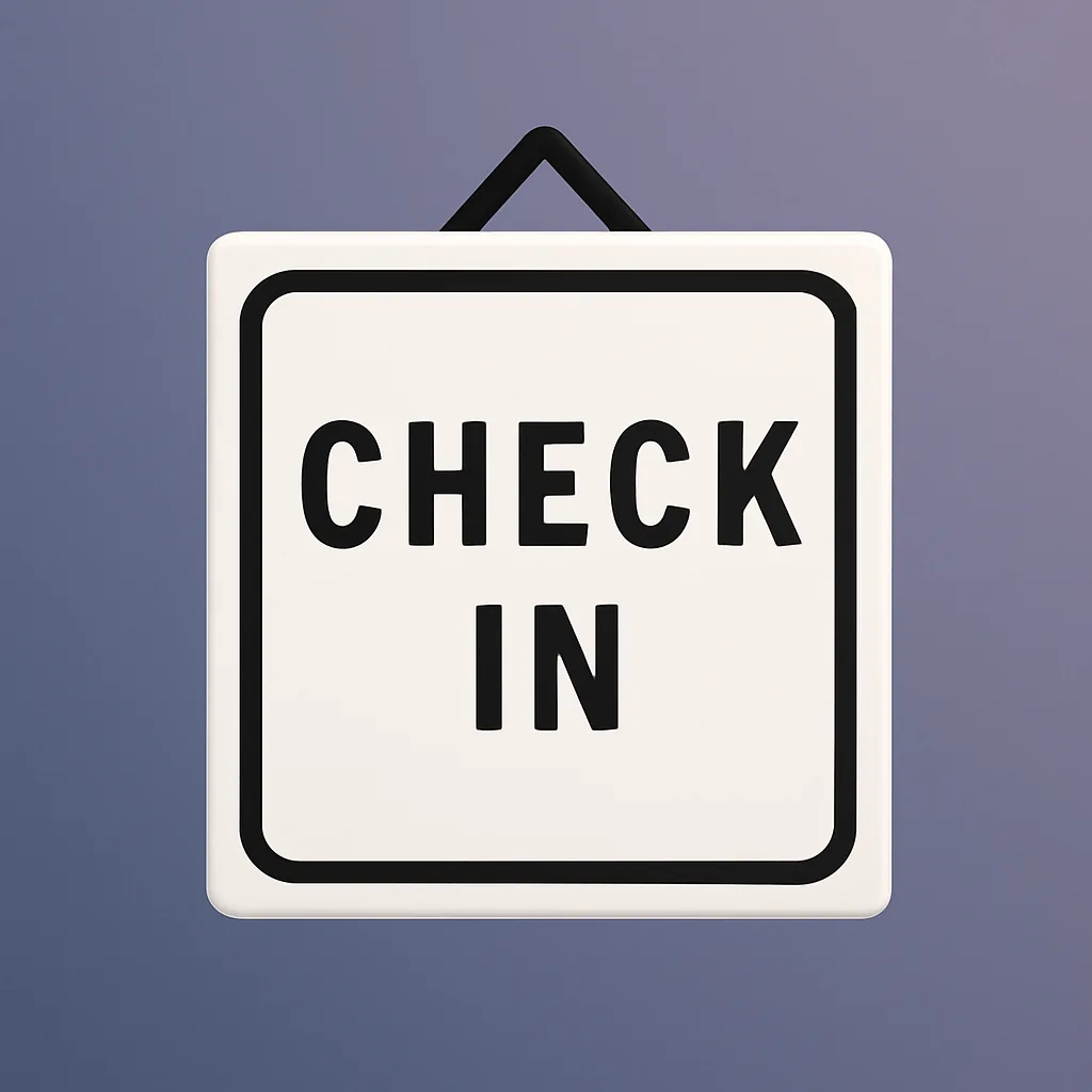 Visitors Check In Faster