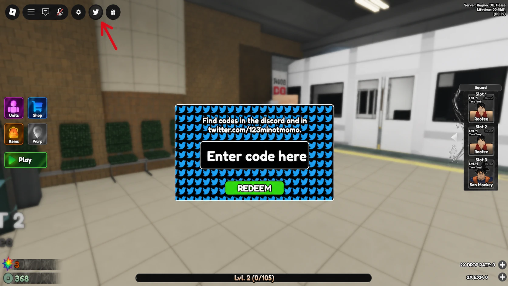 How to redeem Anime Voxel codes