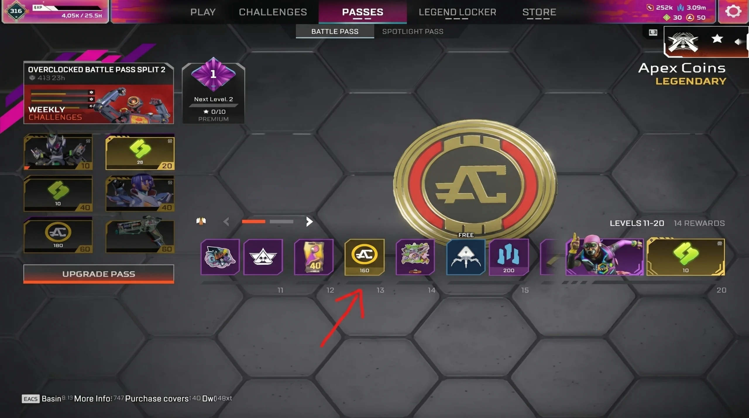 Apex Legends Season 29 Split 2 Battle Pass headline skins