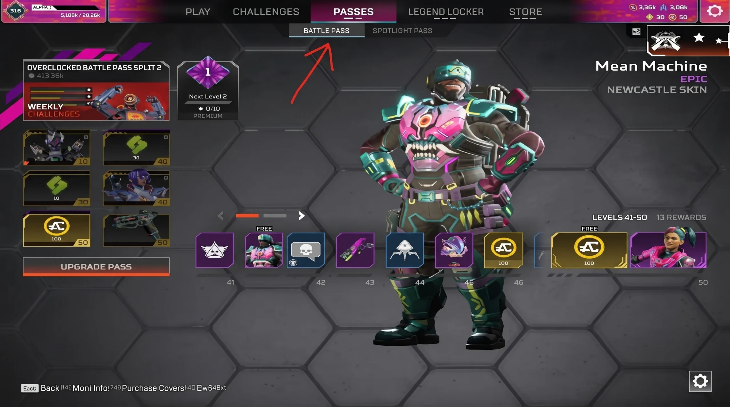 Apex Legends Season 29 Split 2 Battle Pass late levels