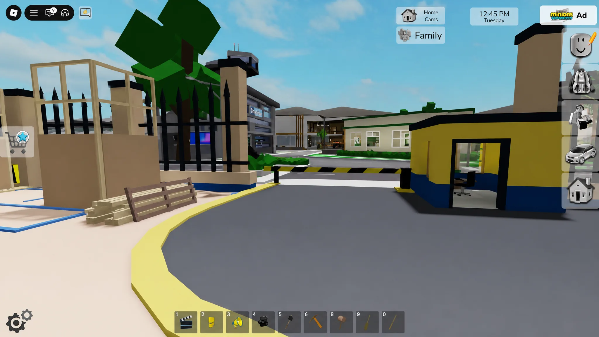 image showing the minion vehicle in Brookhaven RP
