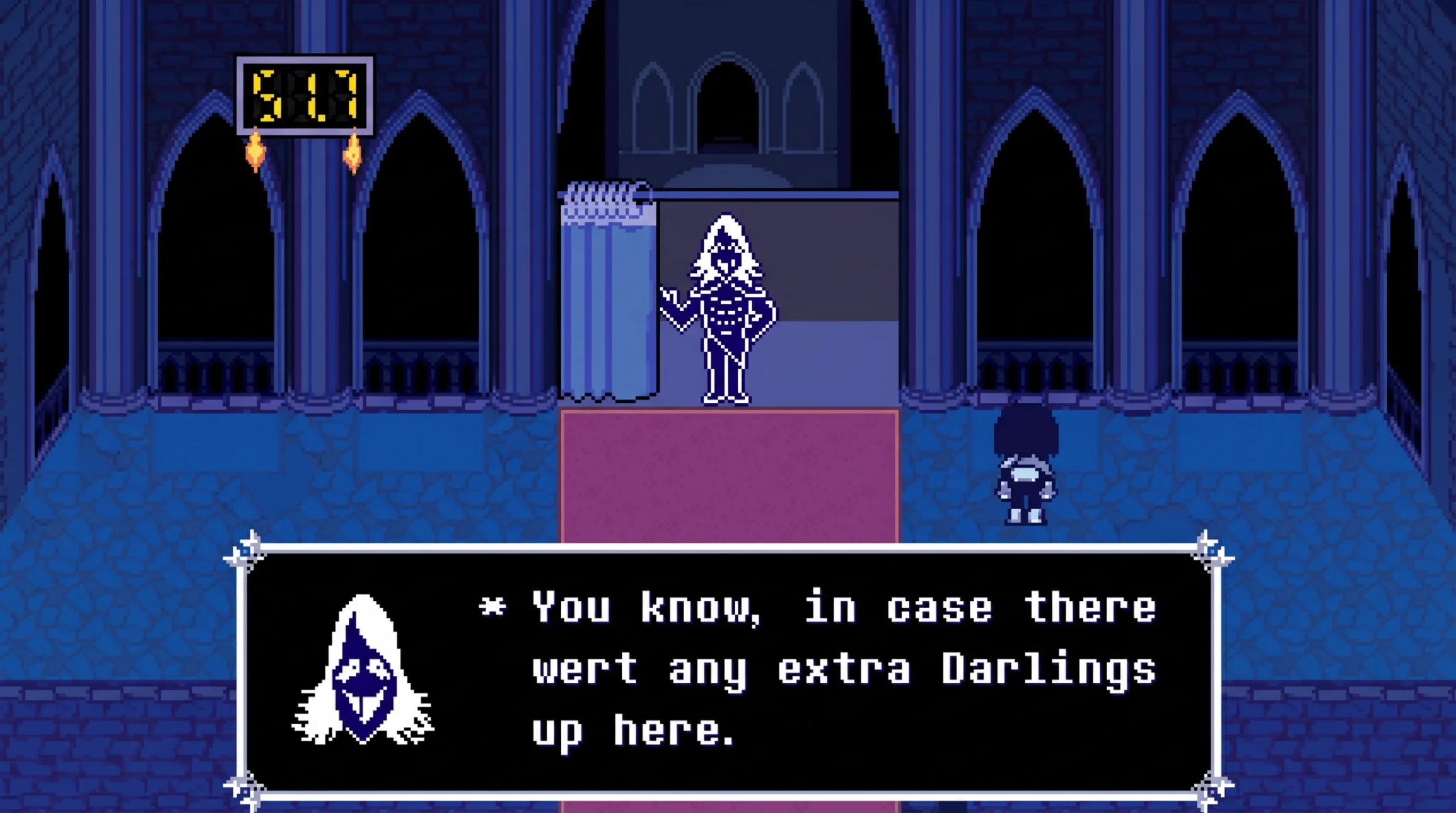 Solving the climb puzzle in Deltarune