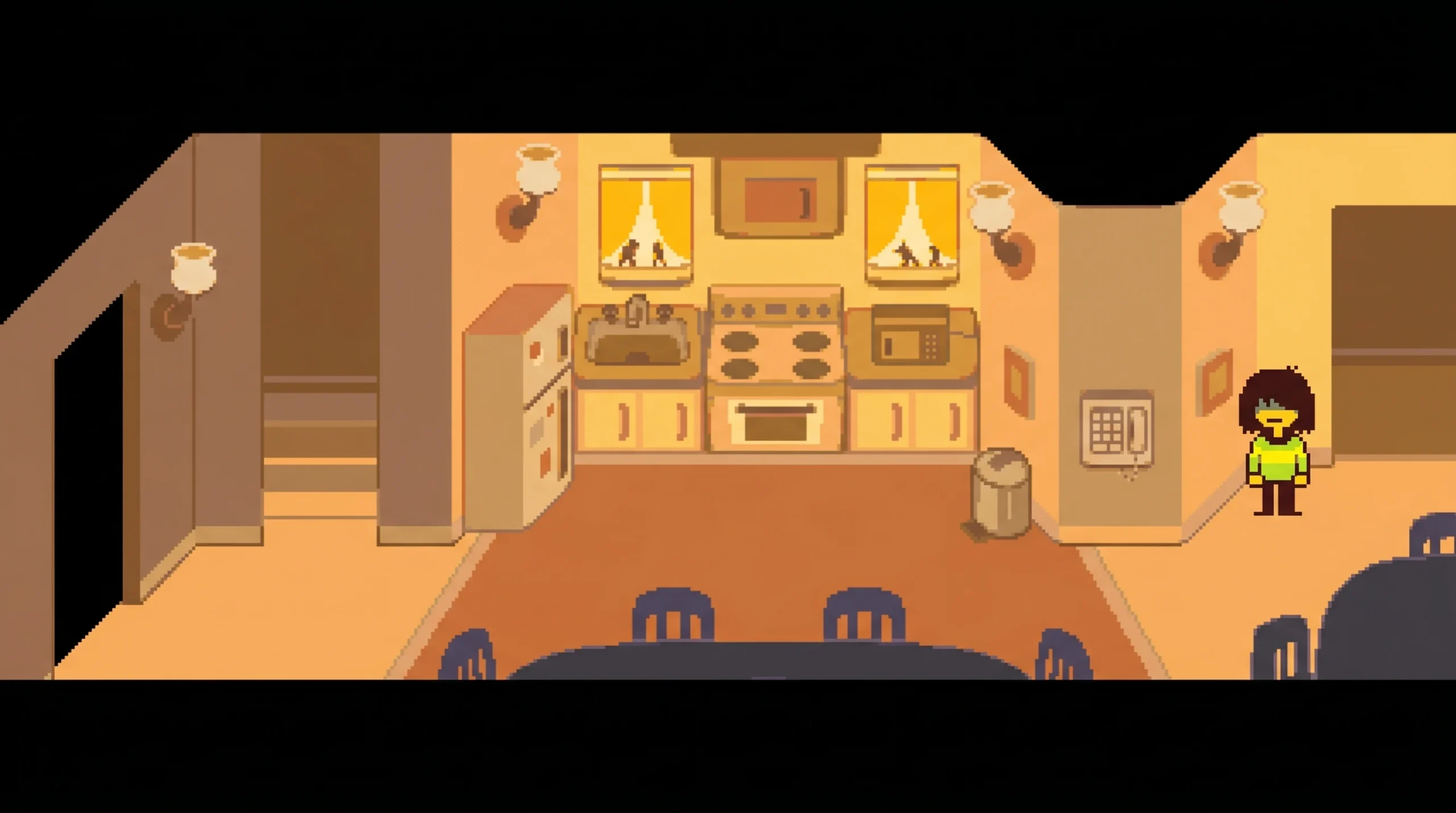 Making Honey Toast for your mom in DELTARUNE