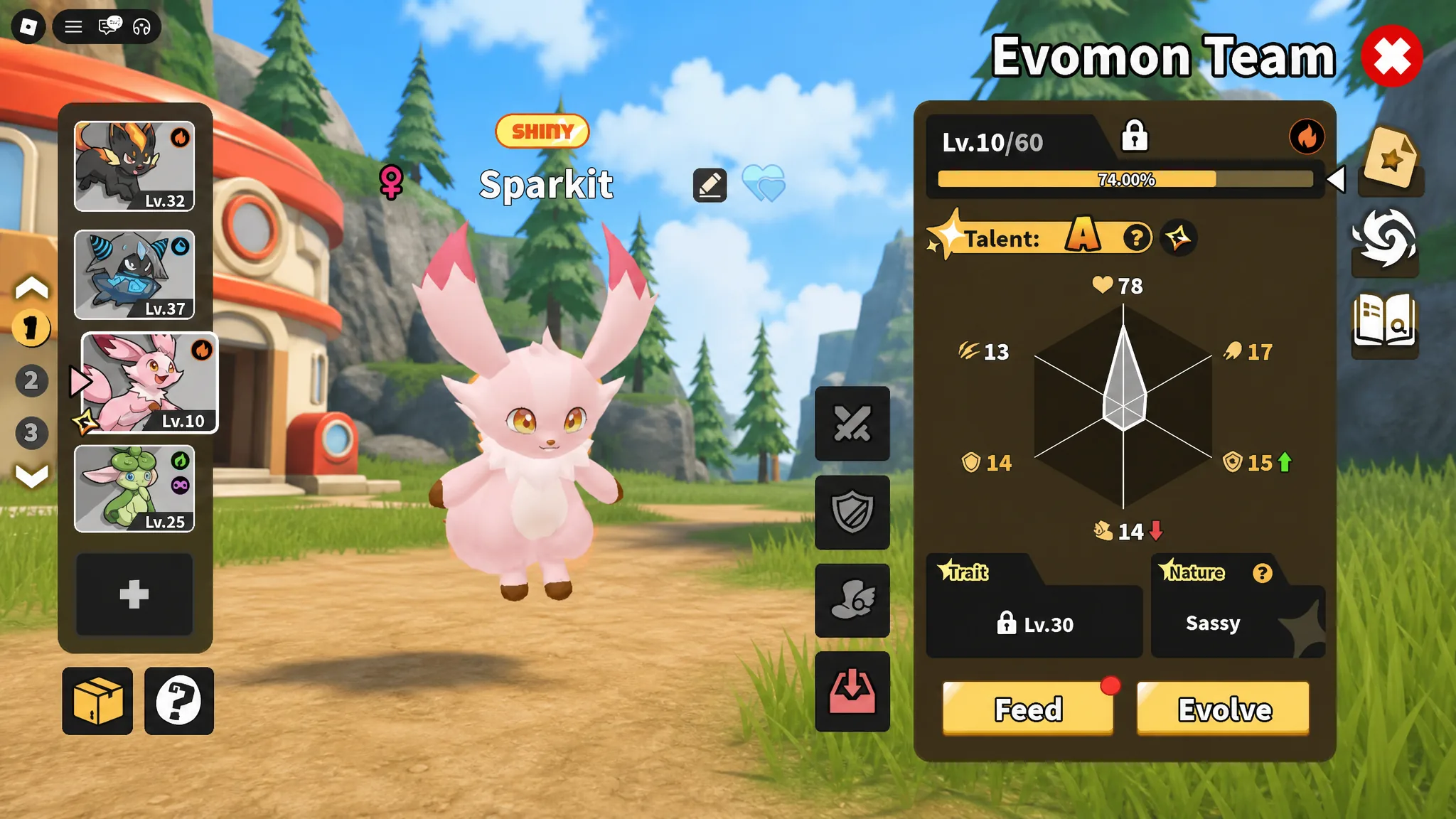 image showing a mutated Evomon in Evomon