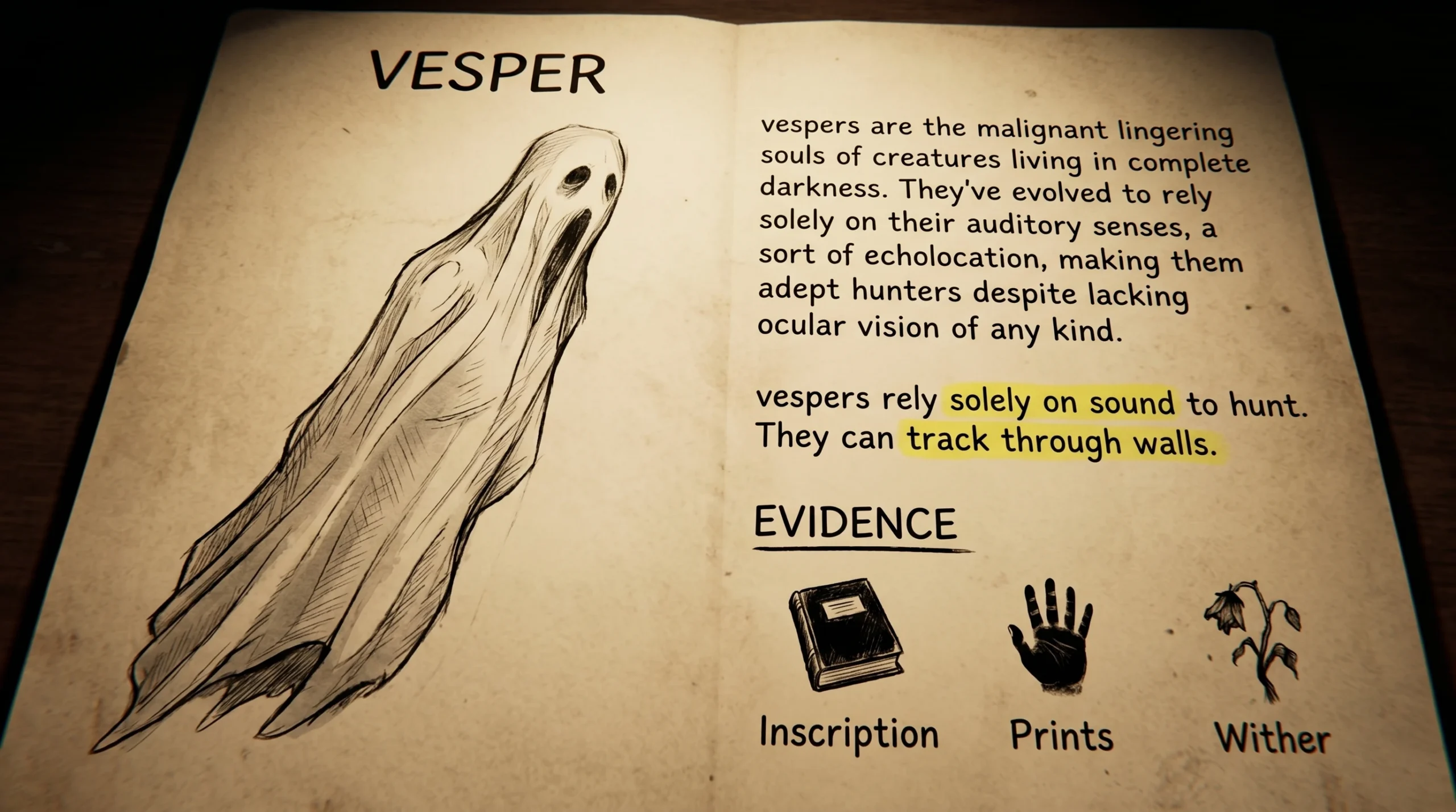 Vesper Ghost in Demonology