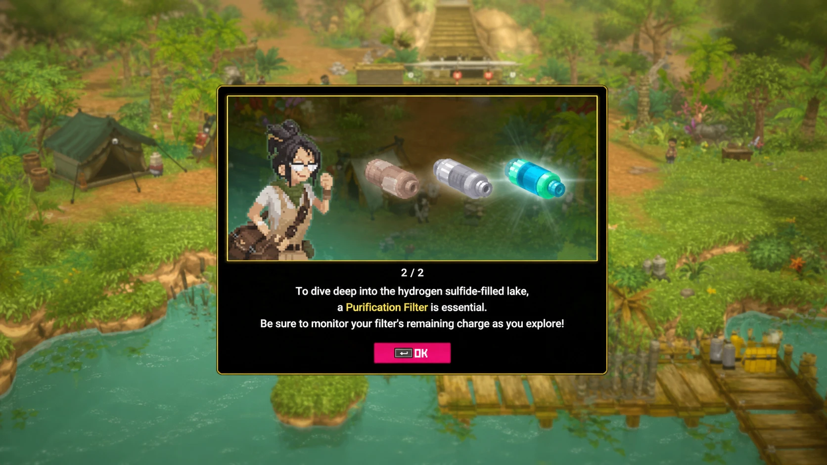 The Purification Filter in Dave the Diver In the Jungle