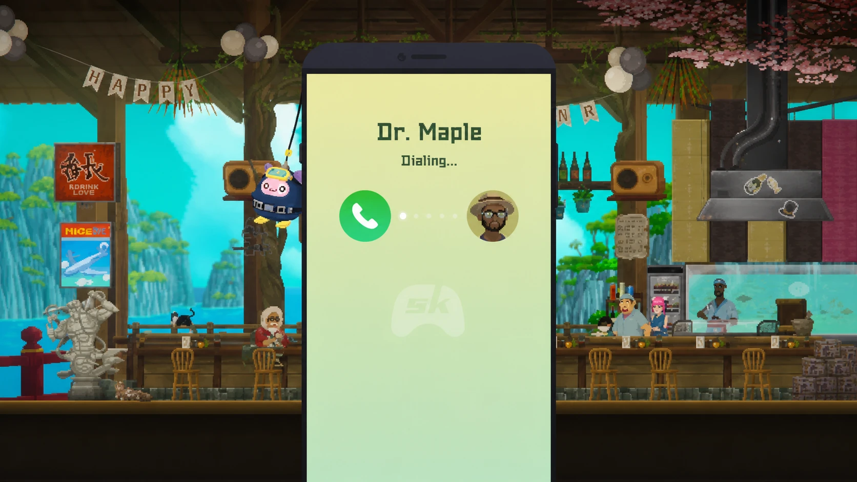 Call Dr. Bacon in Dave the Diver In the Jungle