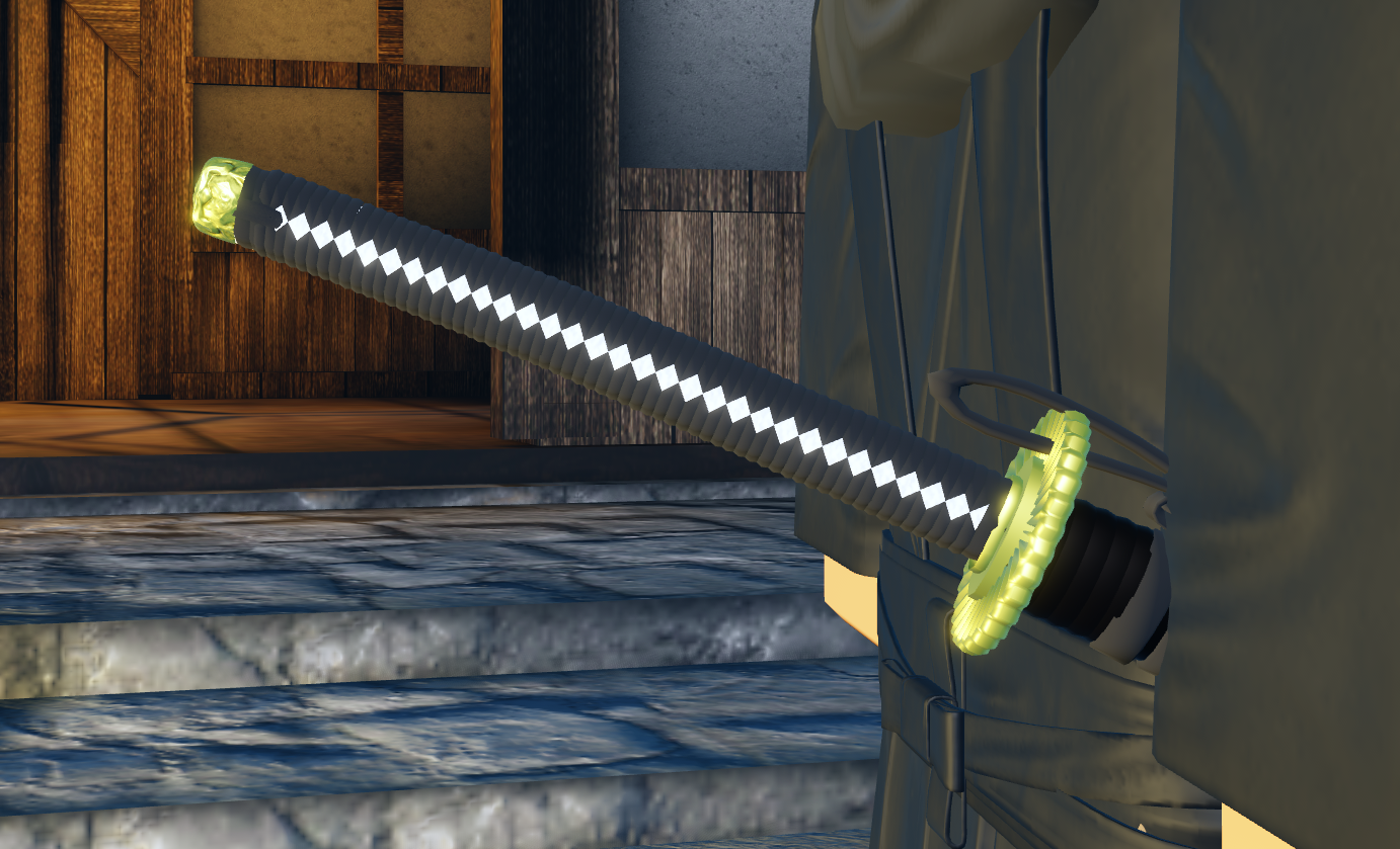 Dokkodo - Wakizashi Aka-Oni Handle