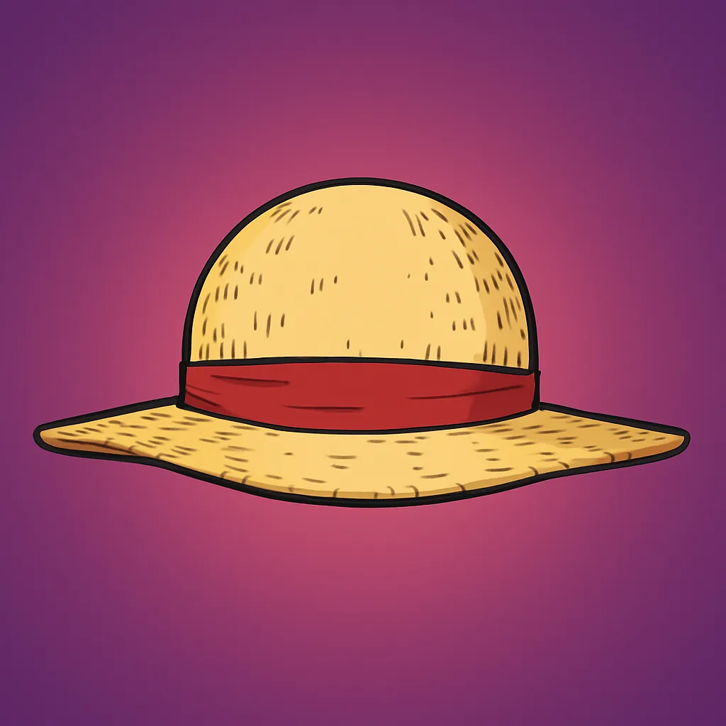 Pirate Straw Hat
