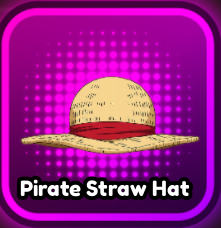 Pirate Straw Hat