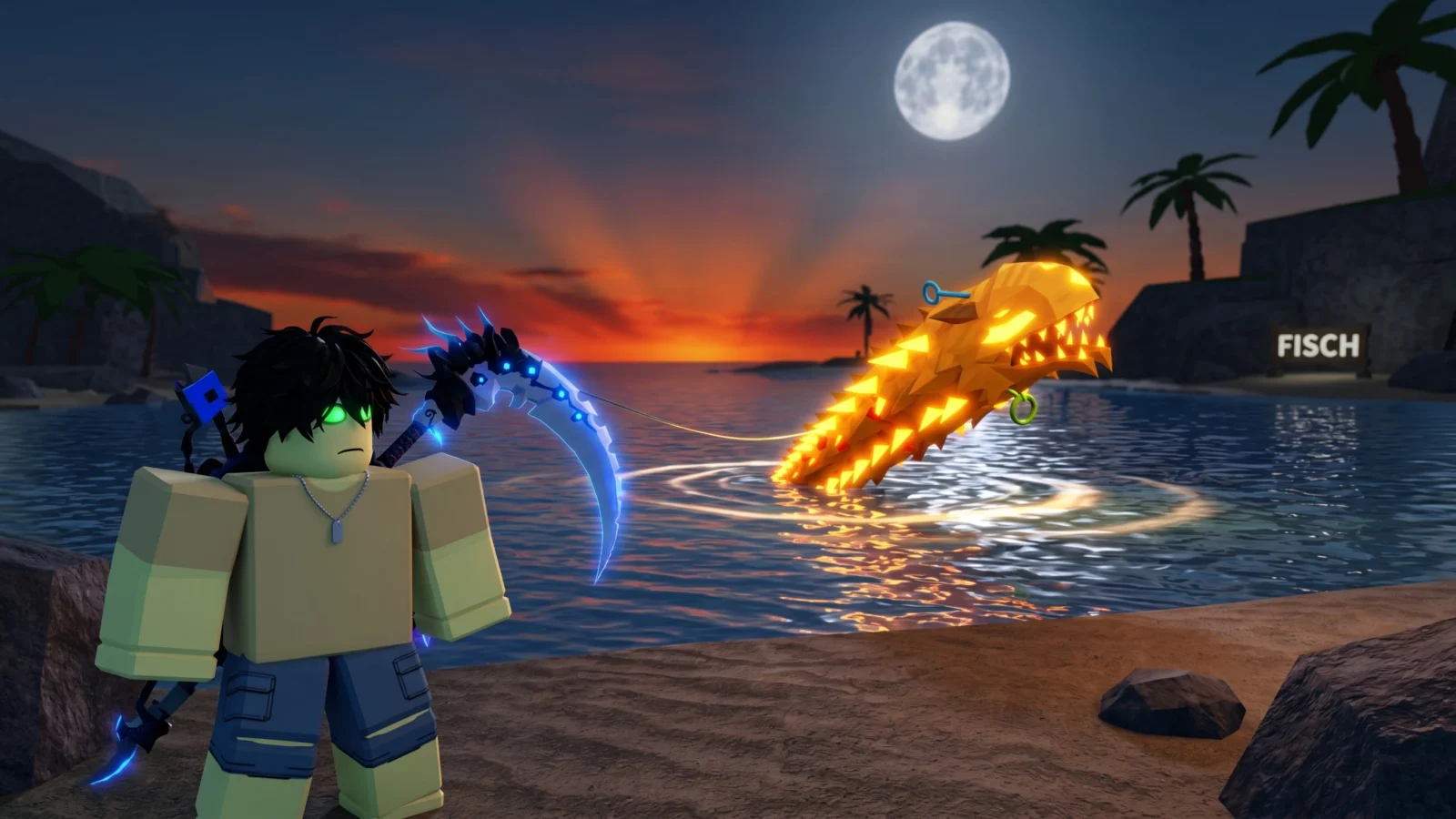 Gatching Catch the Sunslasher Fast in Fisch (FishFest)