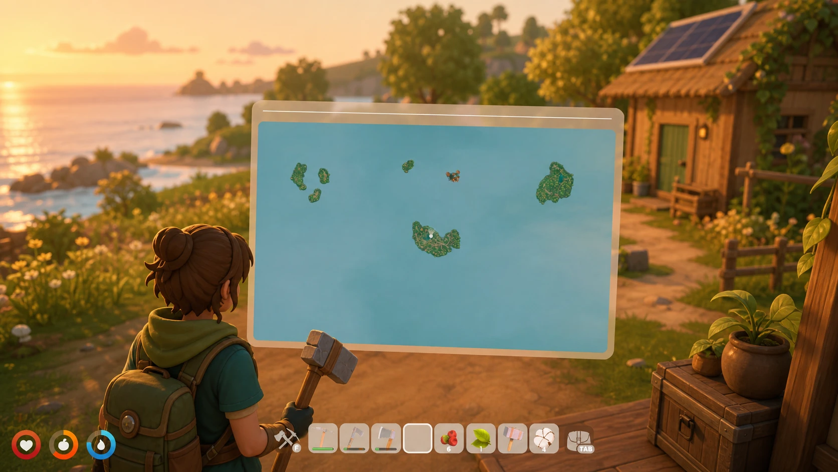 How to Unlock the Map in Solarpunk (Tier 2 Research)